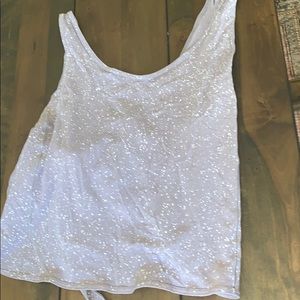 Lululemon crop top wrap or bow tie in back style